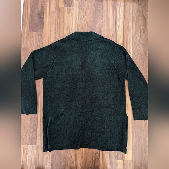 Women's vintage crested Chenille blazer size small in green - Picture 2 of 10